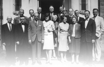 Photograph of members of the first NICHD council