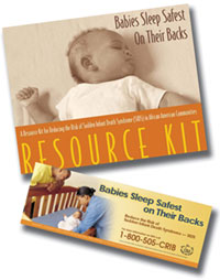 SIDS brochure for African American outreach