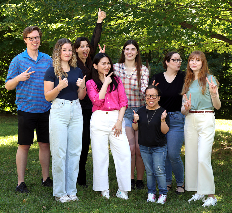 Group photo of the Unit on Chromosome Dynamics.