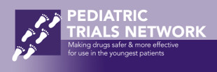Logo for the Pediatric Trials Network: Making drugs safer and more effective for use in the youngest patients.