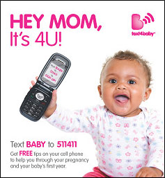 text4baby Flyer